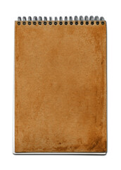 Vintage spiral close notebook