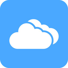 Cloud Vector Icon Design Illustration