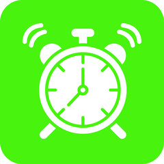 Alarm Clock Vector Icon Design Illustration
