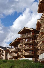 immeubles en montagne