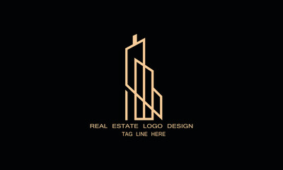 Creative and Ilegant home illustration Logo design
