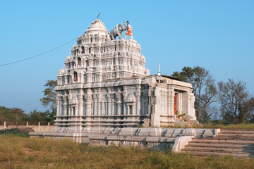 18 December 2021, Anagodu, Karnataka, India, Vishwa Bandu Marula Siddeshwara Temple,