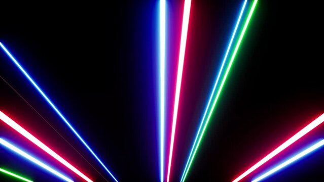 Colorful Laser Light Show