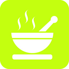 Soup Vector Icon Design Illustration