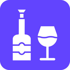 Wine Vector Icon Design Illustration