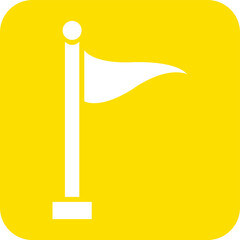 Flag Vector Icon Design Illustration