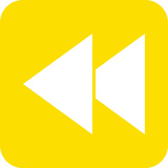 Backward Vector Icon Design Illustration