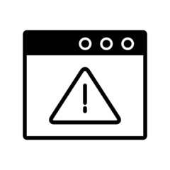 Browser Warning Icon