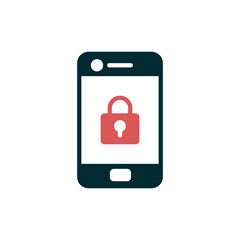 Mobile Security Icon