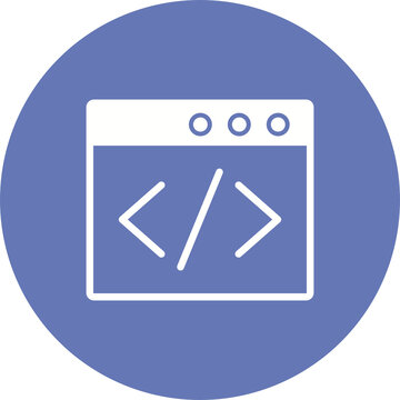 Browser Coding Icon
