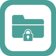 Folder Security Icon