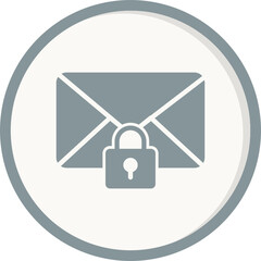 Mail Security Icon