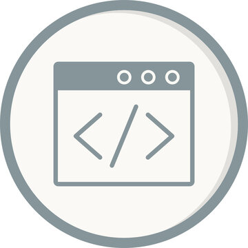 Browser Coding Icon
