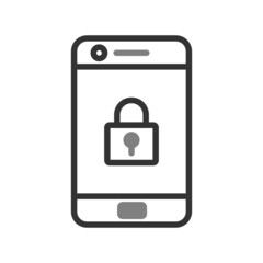 Mobile Security Icon