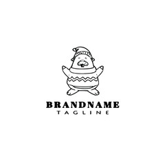 Fototapeta premium gopher animal logo design template icon vector illustration