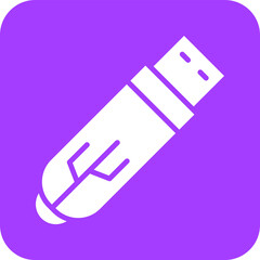 Pen drive Vector Icon Design Illustration