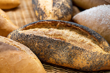 Homemade Loaf of bread fresh