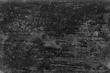 black old wall cracked concrete background / abstract black texture, vintage old background