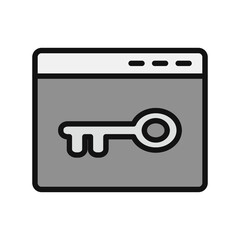 Browser Key Icon