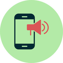 Mobile Marketing Icon