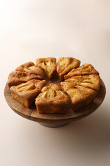 Parts de Gâteau aux Pommes façon d'Antan