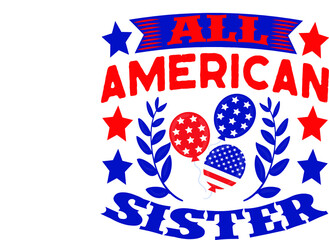 4th July T-shirt  and SVG Design