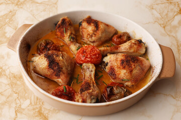 Plat de Poulet aux épices 
