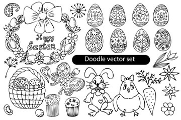 Easter Clipart. Easter Bundle. Easter Bunny Clipart. Easter Chick Clipart. Easter Eggs Clipart. 