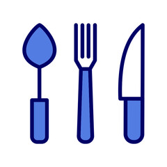 Fototapeta premium Cutlery Icon