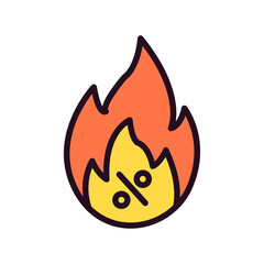 Hot Sale Icon