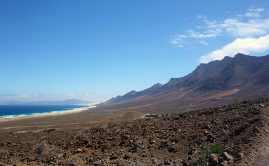 landscape, Cofete, Fuerteventura