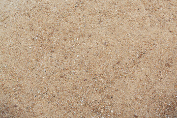 Texture Construction sand, ready to mix mortar at the agency