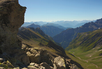landscape in the mountains, Switzerland