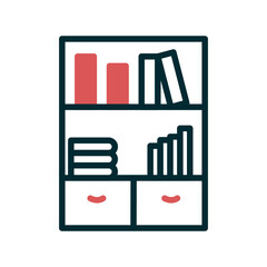 Bookshelf Icon