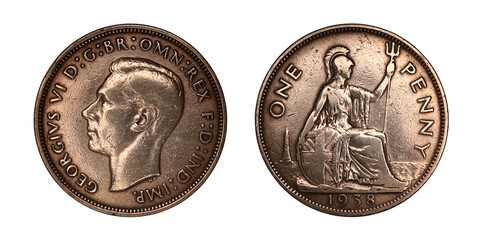 Great Britain 1 pence 1938