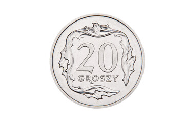Moneta 20 groszy Polskich