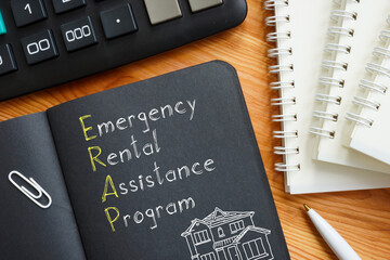 Emergency rental assistance program is shown on the business photo using the text and picture of...