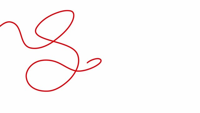 Continuous red line drawing word SALE on white background. Handwritten text. One line drawing Sale. Minimalist design. Self drawing animation. Hand drawn simple animation. Lettering, calligraphy.