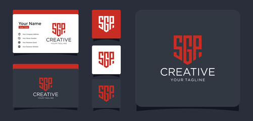 abstract letter design inspiration