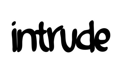 motivational words written by hand with basic colors black and white