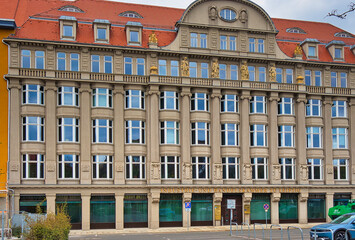 Gebäude der IHK, Leipzig, Sachsen Industrie und Handelskammer