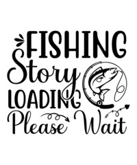 Fishing t shirt 'mug design