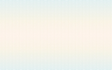Guilloche background texture gradirent. For certificate, voucher, banknote, voucher, money design, currency, note, check, ticket. Vector illustration