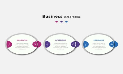 Steps Timeline Infographics Template Design