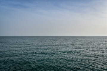 blue sky and sea
