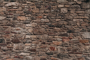 Stone paving stone wall background