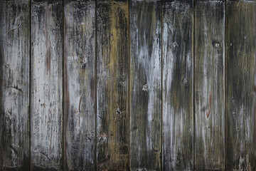 Old Weathered Planks of Wood Texture Background