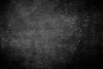 Real smudge black chalkboard texture in classroom school college concept kid dust map blackboard background for write front blank chalk board. Slate for student paint grunge old wall photography back - obrazy, fototapety, plakaty