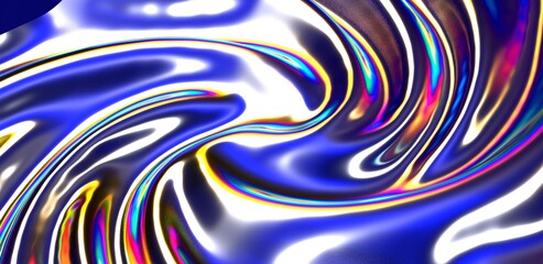 Abstract 3d render, futuristic background design, modern illustration