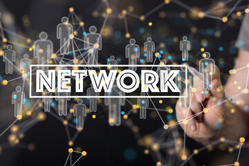 Online shopping business concept selecting shopping cart